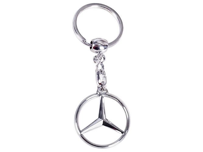 Брелок металевий Mercedes