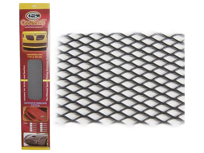 Решетка декоративная 100x40см black №3 Без упаковки
