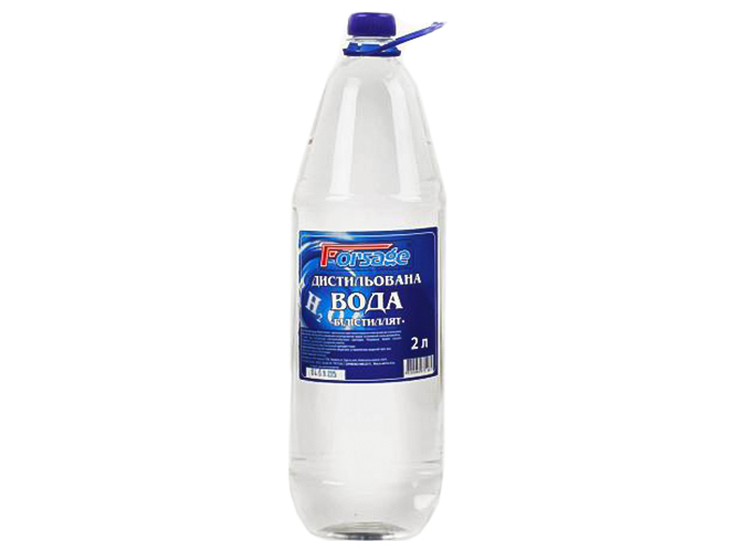 Дистильована вода Форсаж Бідистилят пляшка, 1л (1134)