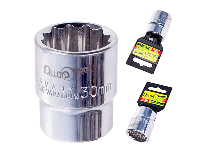 Торцевая головка Alloid 3/4", 22 мм, 12 граней