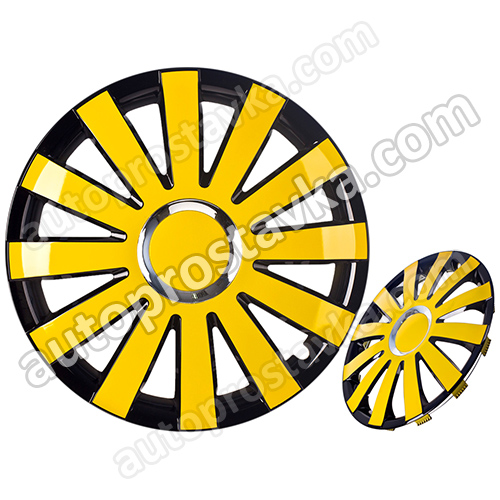 Колпак Olszewski ONYX 15'' black yellow (цена за 1шт)