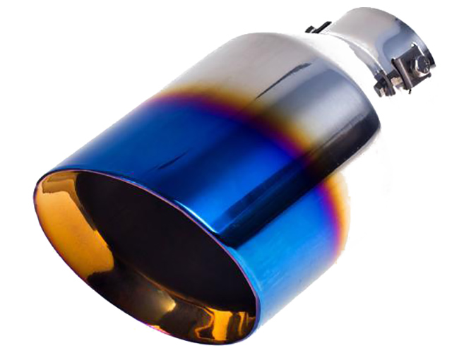 Насадка на глушитель VITOL НГ-1015-BL, вход D64мм, длина 203мм, выход D114мм