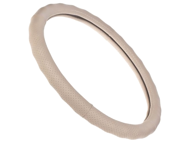 Чехол руля Vitol, 396 BG, M, бежевый, перфорированная кожа