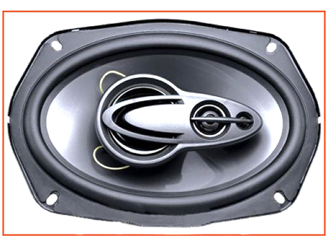 Динамики четырехполосные, коаксиальные Celsior CS-6940 Серия "Silver" 15,24x22,86см