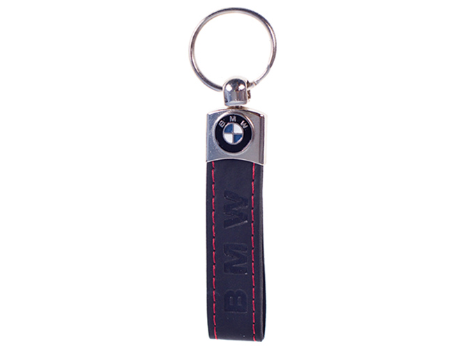 Брелок кожзам. длинный 1шт BMW