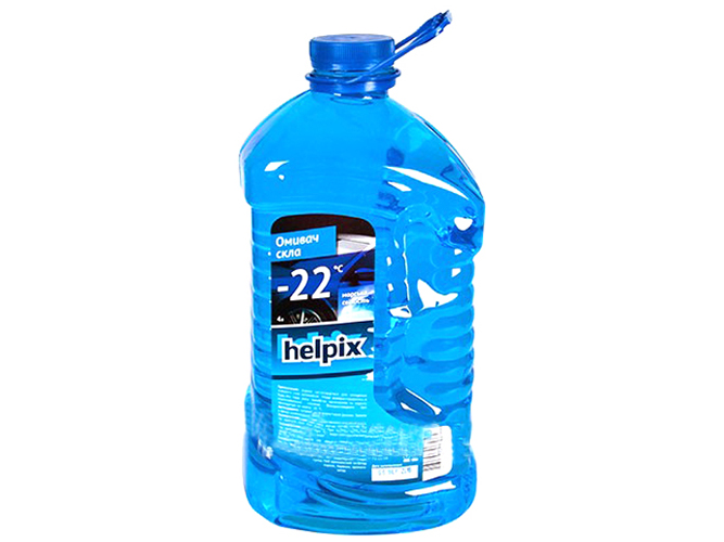 Омивач скла зимовий -22 HELPIX "Аква блю" 4л