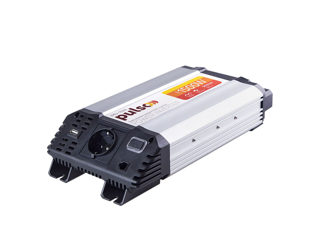 Преобразователь напряжения PULSO IMU-1520 1500W (12V–220V, с USB)