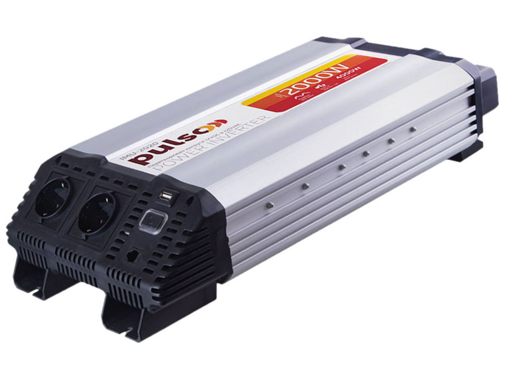 Преобразователь напряжения PULSO IMU-2020 2000Вт (12V–220V, с USB)