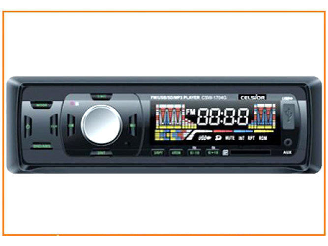 Проигрыватель бездисковый Celsior CSW-1704G (MP3/SD/USB/FM)