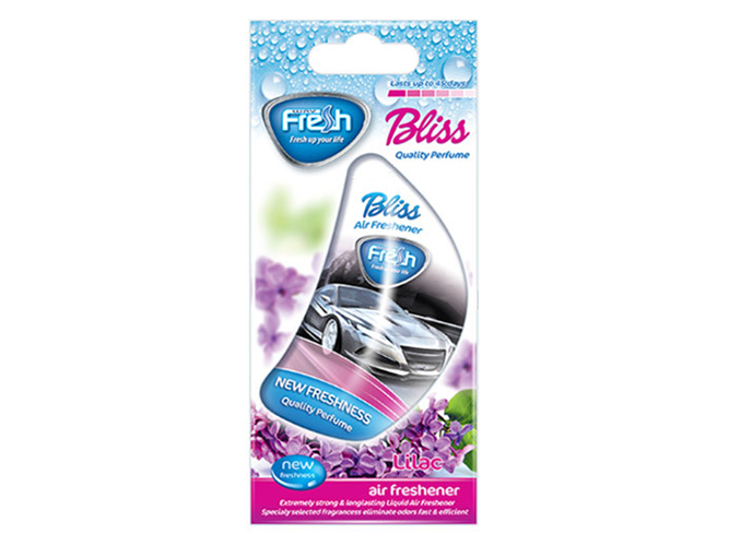 Освежитель воздуха жидкий Fresh Way "BLISS Cars" Lilac 8мл