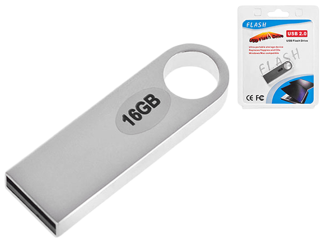 Флеш пам'ять USB Metal 16GB