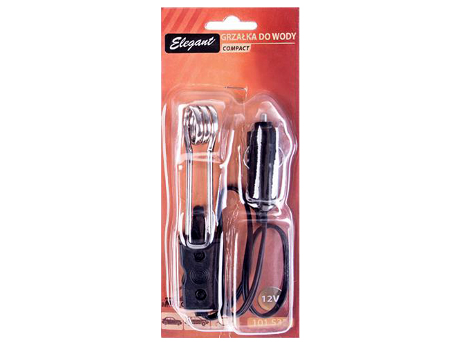 Кип'ятильник автомобільний 12V/200W, запобіжник 20А, провiд 60см