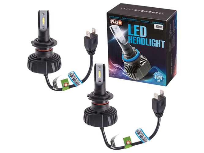 Лампы Pulso S1 PLUS, H7, LED-chips CSP, 9-32v2x20w, 4500Lm, 6500K