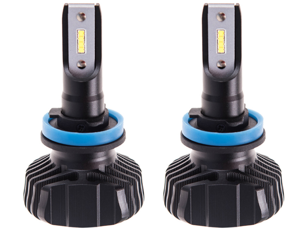 Лампы PULSO S1 PLUS/H11 LED-чипы CSP, 9-32v, 2х20w, 4500Lm, 6500K