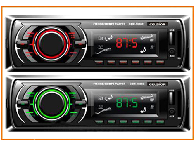 Проигрыватель бездисковый Celsior CSW-1806R BT (MP3/SD/USB/FM)