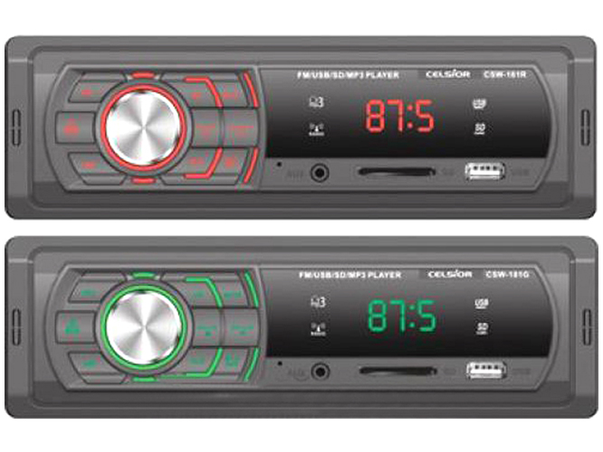 Проигрыватель бездисковый Celsior CSW-181B (MP3/SD/USB/FM)