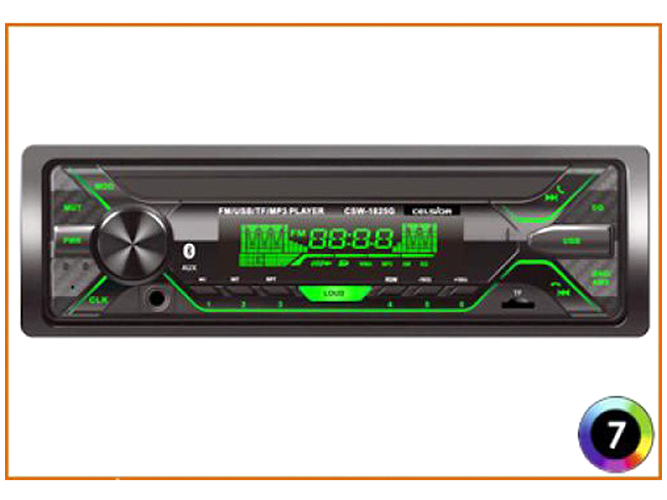 Проигрыватель бездисковый со съемной панелью Celsior CSW-1825M (MP3/SD/USB/FM)