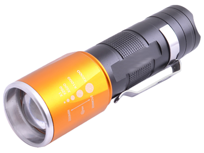 Фонарик диодный Small Sun B32-LM, zoom, 3xAAA