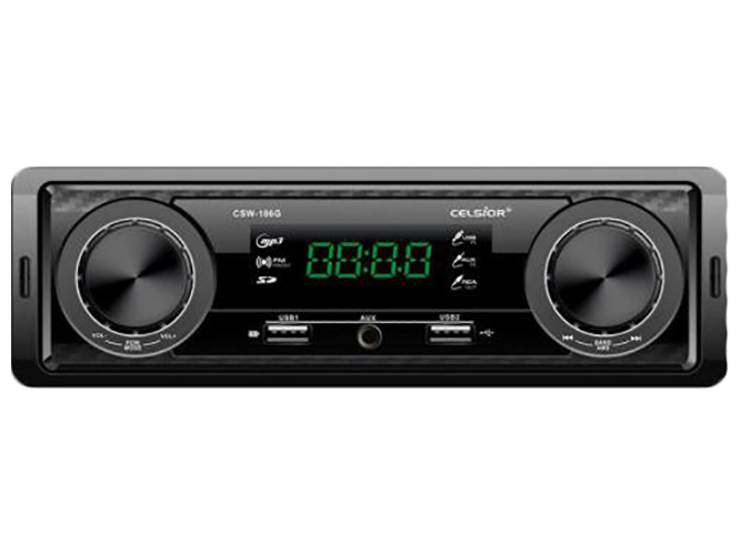 Бездисковый MP3 SD USB FM проигрыватель Celsior CSW-186G