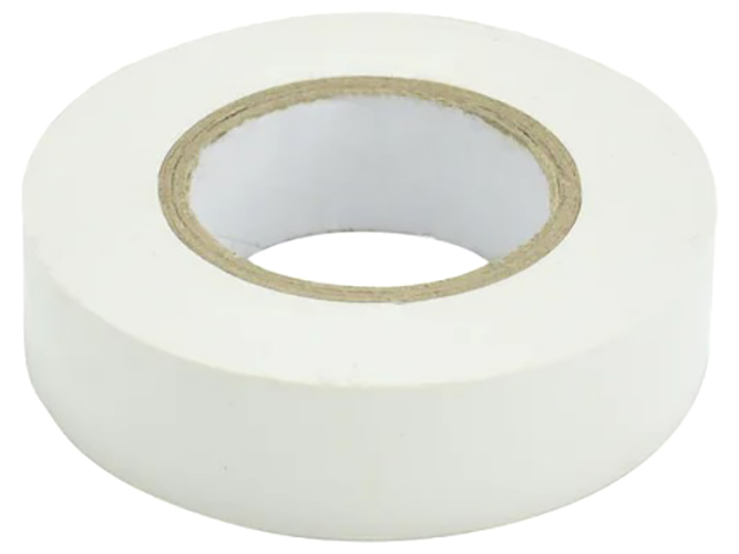 Изолента, 18мм x 20м x 0,15мм, белая (3М 1600)