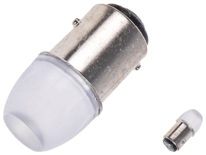 Лампа діодна S25 1157 ceramic W 2 контакту