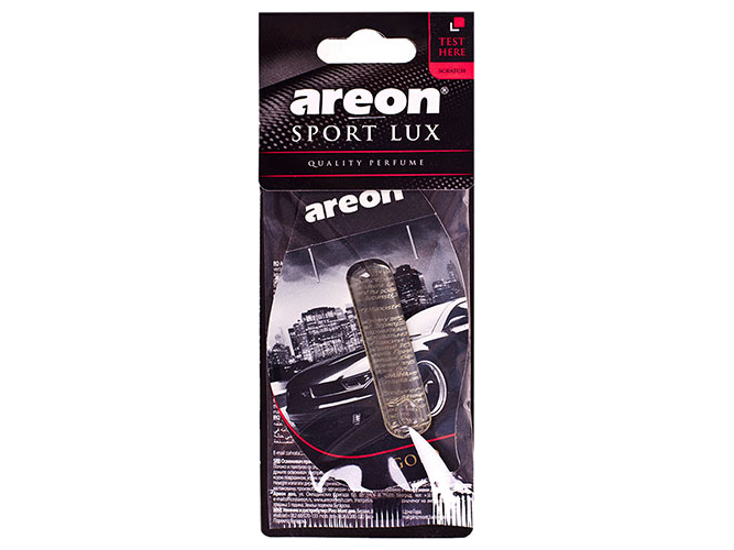 Освіжувач повітря AREON Sport Lux рідкий листочок Carbon 5мл