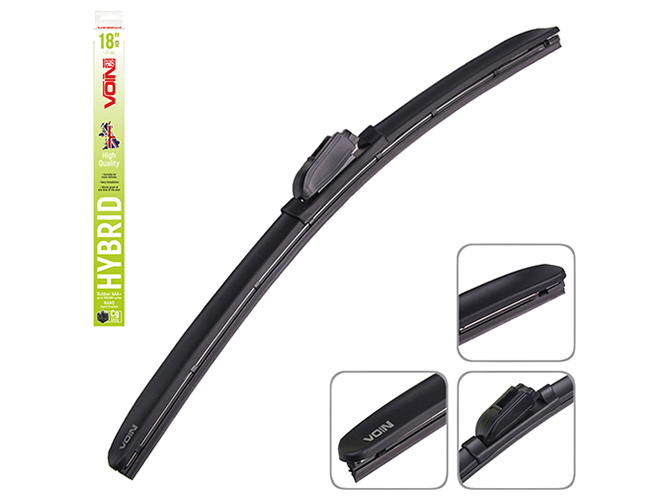 Щетка стеклоочистителя гибридная VOIN HIBRID VH-18450 18"-45см (TPX6M-18")