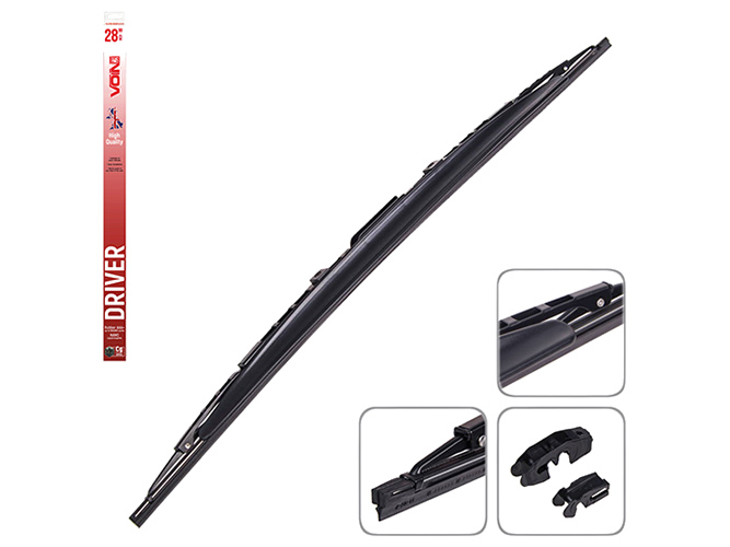 Щетка стеклоочистителя каркасные со спойлером VOIN DRIVER VD-28700 28"-70см (TP605SWS-28")