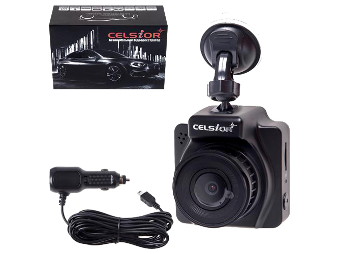 Автомобильный цифровой видеорегистратор CELSIOR DVR F804 Wi-Fi FHD