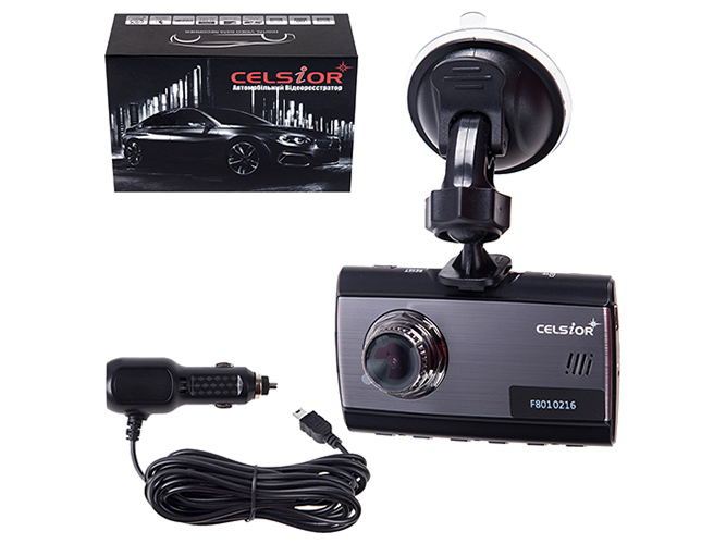 Автомобильный цифровой видеорегистратор CELSIOR DVR F801 FHD