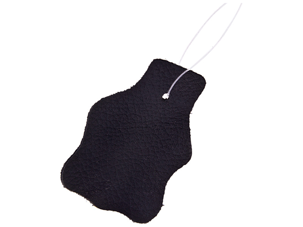 Чехол для руля B 017 XXL (43-46см), белая основа, кожа (цвет черный)