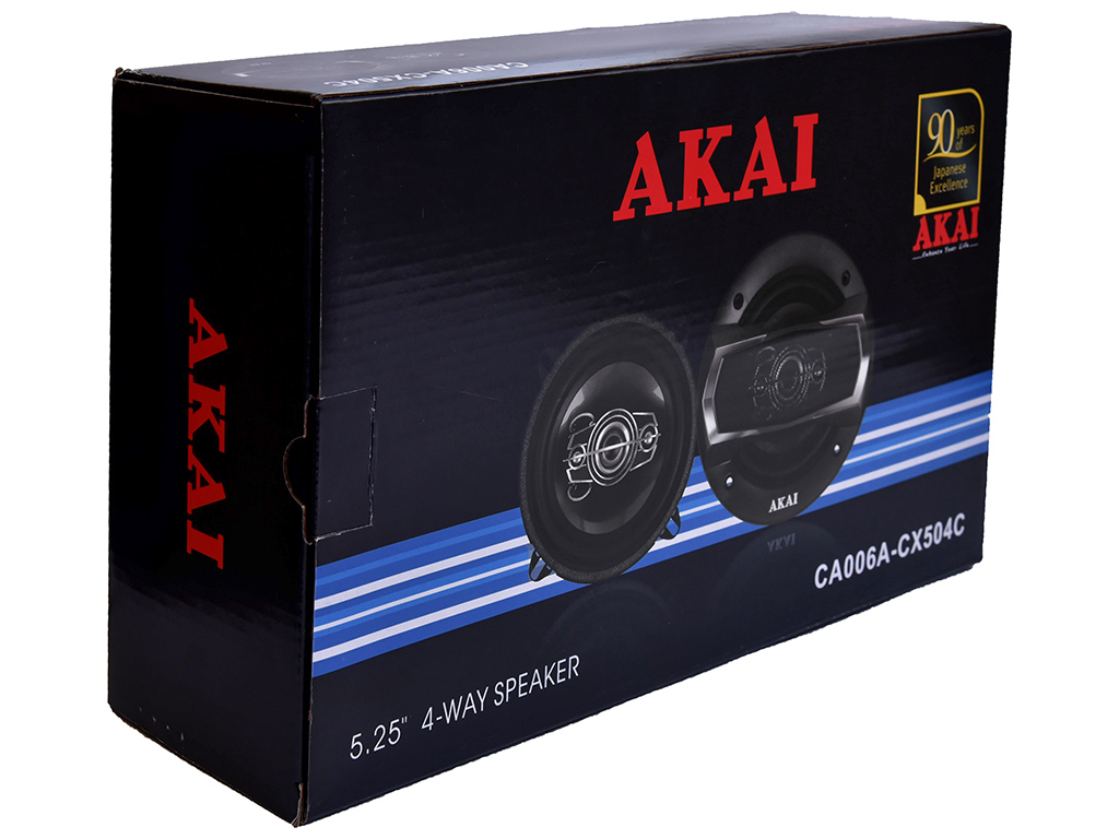 Динамики четырехполосные коаксиальные Akai CA006A-CX504C 13см