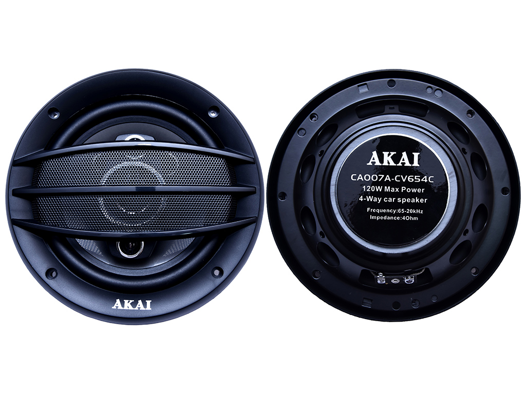 Динамики четырехполосные коаксиальные Akai CA007A-CV654C 16см