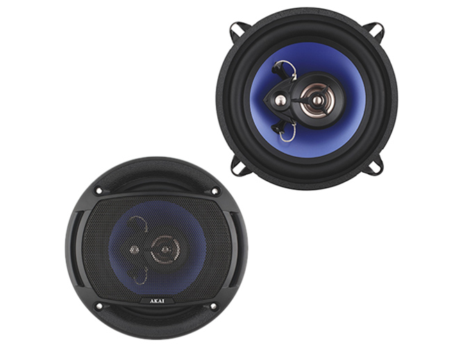 Динамики трехполосные коаксиальные Akai AS-503C 13см