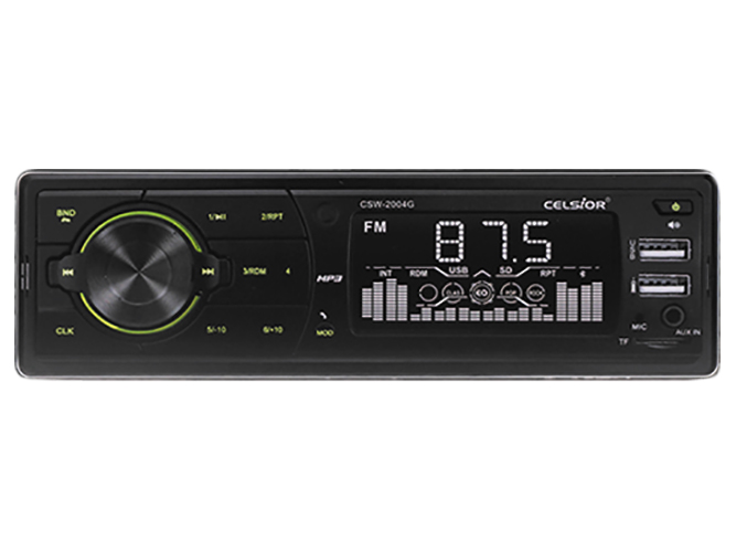 Бездисковый MP3 SD USB FM проигрыватель Celsior CSW-2004G