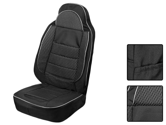 Чехлы Штурмовик "Гобелен" Daewoo Lanos черные С569