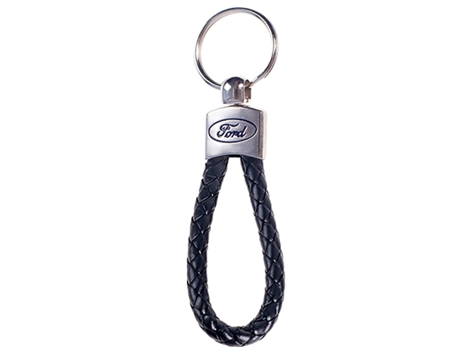 Брелок Ford, шкірзам., плетений
