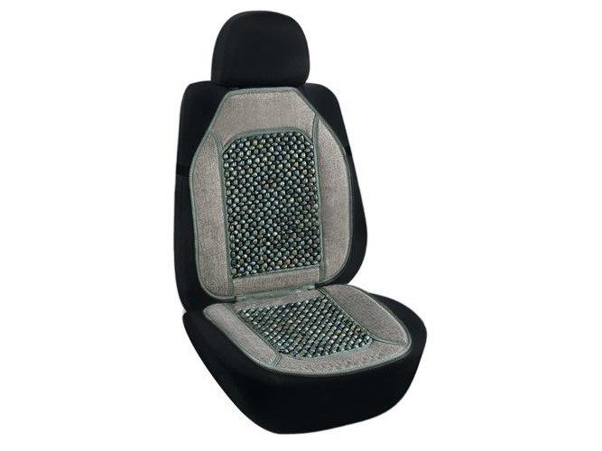 Накидка EL 100 653, масажер кругла кісточка, льон 47х100 сіра (100 653)