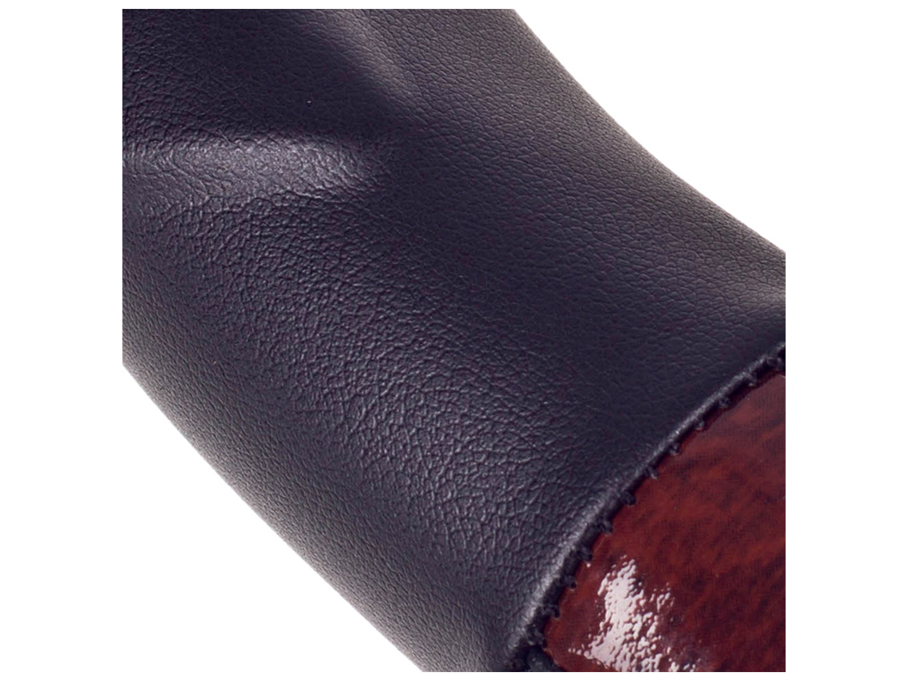 Чехол на руль HU 100107 BK XXL (43-46см), черный