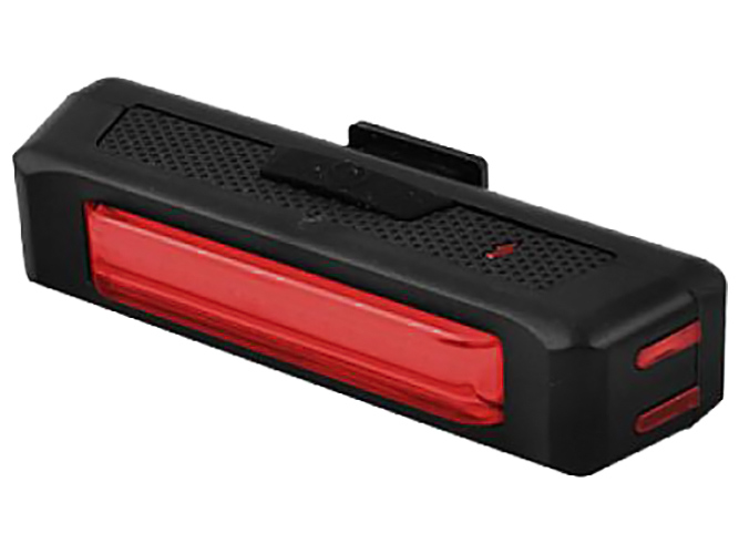 Велосипедный фонарь Raypal RPL-2261-COB (красный), встроенный аккумулятор, ЗУ micro USB