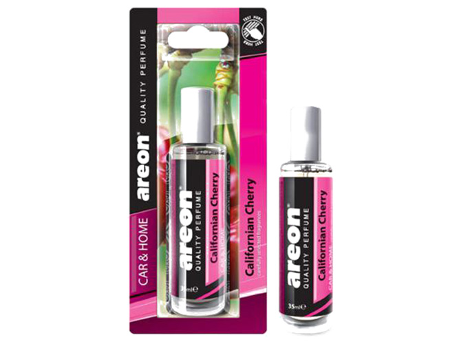 Освежитель воздуха с пластинкой AREON Perfume SPREY (Калифорнийская вишня) 35мл