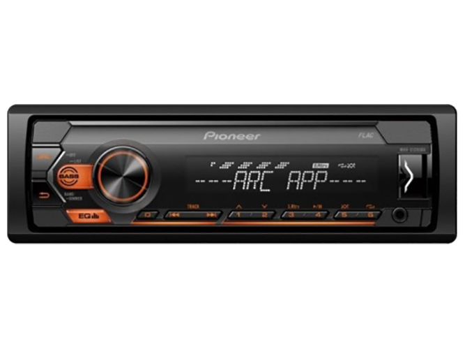 Бездисковый FLAC/MP3/USB/AUX/FM/WAV/WMA/RCA проигрыватель Pioneer MVH-S120UBA