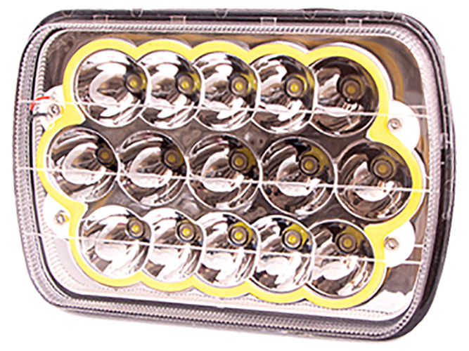 Фара рабочего света WLP-45S7B HI-LOW 15Ledx3W /10-30V/45W/6000K