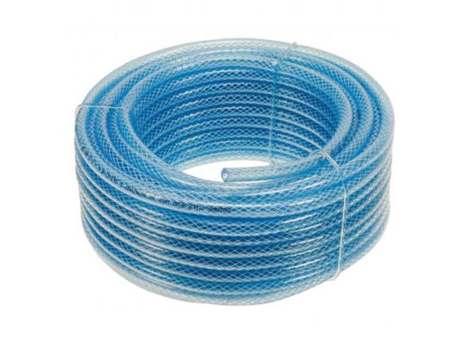 Шланг бензо-оливостійкий тришаровий, ПВХ, армований, 14мм, 0.6МПа, бухта 25м