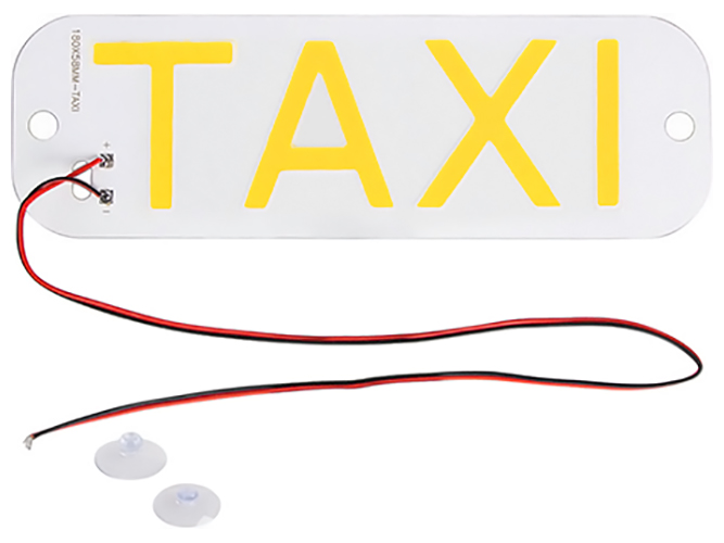 Панель TAXI COB, жовтий, 50713