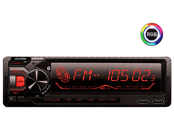 Бездисковый MP3/SD/USB/FM проигрыватель Celsior CSW-2012M