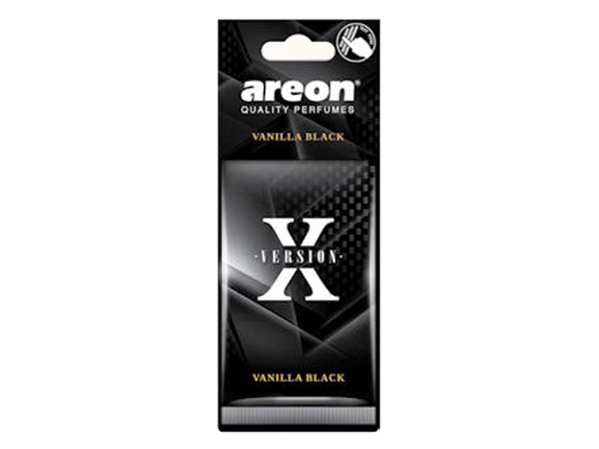 Освіжувач повітря AREON Х-Vervision листочок Vanilla Black