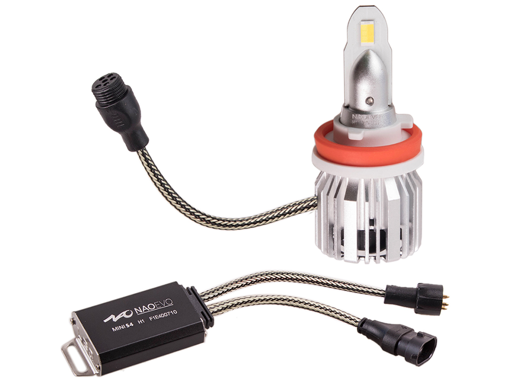 Лампи Naoevo S4 LED H8/H9/H11/H16, Flip Chip, 9-16V, 30W,3600Lm Emergency