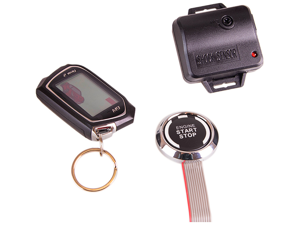 Сигнализация SPY Bluetooth PKE, M9-S, LC095-836, Start, 2-way
