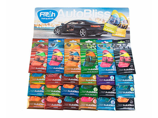 Освежитель воздуха жидкий Fresh Way "BLISS Cars" Mix 8мл (кратность 24шт) (цена за 1шт)